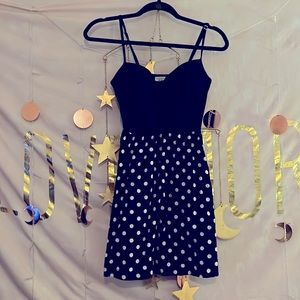 Cute polka dot summer dress